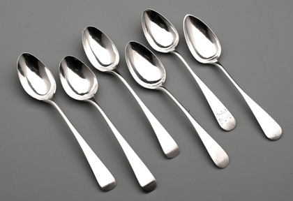 Cape Silver Teaspoons (6) - Lotter Family